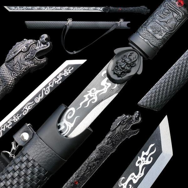 Japanese Katana sword with dragon Japanese Katana sword with dragon