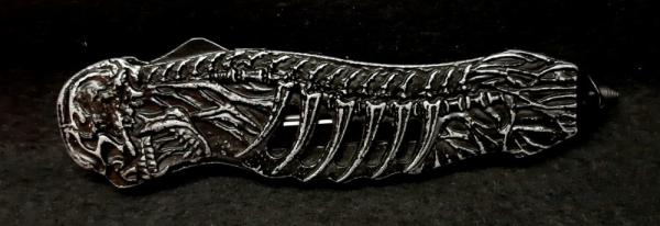 OTF Double sided 3D Skeleton with see through ribs.