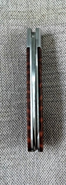 Jeffery Mitchell Snakewood Swayback Jack...3.75" closed..A2.New from maker..coa with pouch 
