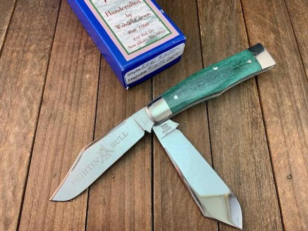 Wendell Carson Fighting Bull Gunstock Jack Giraffe Bone Wendell Carson Fighting Bull Gunstock Jack Giraffe Bone