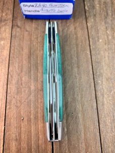 Wendell Carson Fighting Bull Gunstock Jack Giraffe Bone