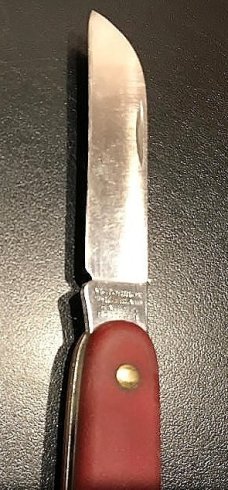 Vintage Victorinox FLORAL Gardening Single-Blade Pocket Knife