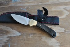 Buck 113 Ranger Custom Shop 7 1/4" OAL Iron Wood NRA Logo Never Used 3 1/8" Blade 