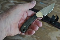 Buck 113 Ranger Custom Shop 7 1/4" OAL Iron Wood NRA Logo Never Used 3 1/8" Blade 