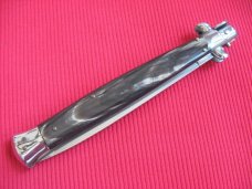 Vintage 13" Horn MOLLETTA Stiletto Switchblade Knife.