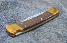 Buck 110X Merle Haggard 24k Gold Inscription Branson MO 1992 Comes In Buck Sheath