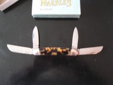 MARBLES SOLINGEN GERMANY TORTOISE PREMIUM JUMBO 4 BLADE CONGRESS KNIFE # 23-K-12
