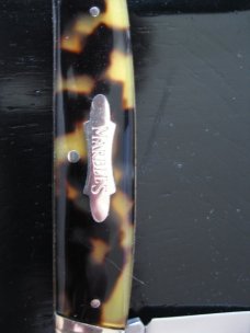 MARBLES SOLINGEN GERMANY TORTOISE PREMIUM JUMBO 4 BLADE CONGRESS KNIFE # 23-K-12
