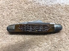 Case XX Stainless USA 1 Dot (1989) Bone 6347 HP SSP Tested XX Razor Edge Stockman Knife # 23-K-13