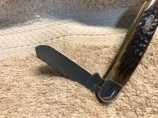 Case XX Stainless USA 1 Dot (1989) Bone 6347 HP SSP Tested XX Razor Edge Stockman Knife # 23-K-13