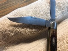Case XX Stainless USA 1 Dot (1989) Bone 6347 HP SSP Tested XX Razor Edge Stockman Knife # 23-K-13