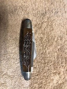 Case XX Stainless USA 1 Dot (1989) Bone 6347 HP SSP Tested XX Razor Edge Stockman Knife # 23-K-13