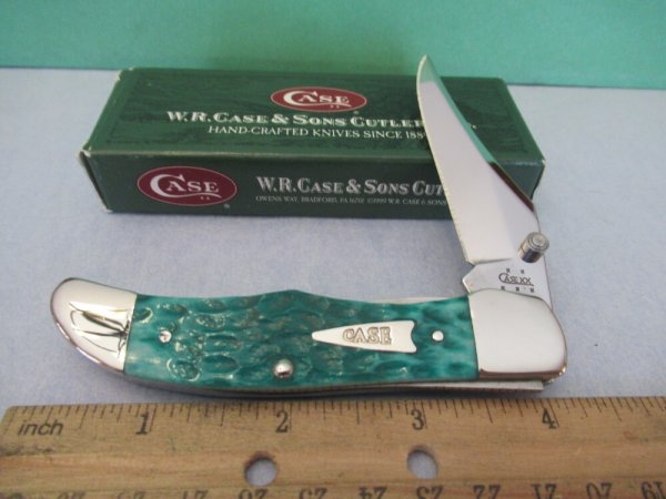 Case XX Jade Mid Folding Hunter Pattern # 61265LC SS