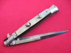 Rare Antique Bakelite Italian Picklock STILETTO 11" (28 cm.) Switchblade Knife