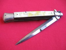 Rare Antique Bakelite Italian Picklock STILETTO 11" (28 cm.) Switchblade Knife