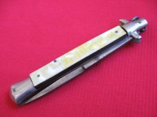 Rare Antique Bakelite Italian Picklock STILETTO 11" (28 cm.) Switchblade Knife