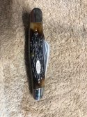 Case XX PRETTY BONE KNIFE USA 6347 HP STOCKMAN 5-DOT 1985 # 23-K-15