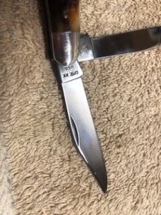 Case XX PRETTY BONE KNIFE USA 6347 HP STOCKMAN 5-DOT 1985 # 23-K-15