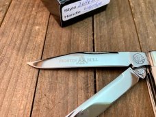 Wendell Carson Fighting Bull Doctor’s Knife Warthog Ivory 