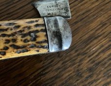 RARE NEW YORK CURLEY CUTLERY 1800's