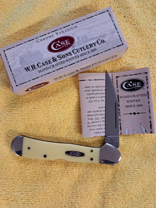 Vintage Case XX "Warncliff" Copperlock Knife; model 31549W; EXCELLENT with Box