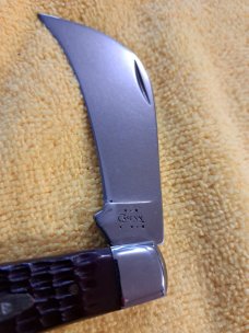 Vintage Case XX Hawkbill Knife; model 6101; 2003; Near Mint