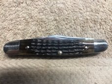 Case XX PRETTY BONE KNIFE USA 06247 HP STOCKMAN 8-DOT 1982 # 23-K-16