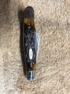 Case XX PRETTY BONE KNIFE USA 06247 HP STOCKMAN 8-DOT 1982 # 23-K-16
