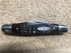 Case XX PRETTY BONE KNIFE USA 06247 HP STOCKMAN 8-DOT 1982  23-K-16