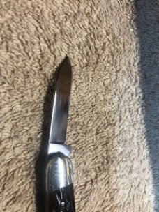 Case XX PRETTY BONE KNIFE USA 06247 HP STOCKMAN 8-DOT 1982 # 23-K-16