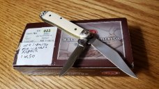 CaseXX I220 Genuine Elephant Ivory Peanut 1 of 50 USA made in 2013 with Black Case Box & Sleeve New.