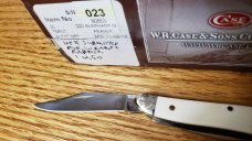 CaseXX I220 Genuine Elephant Ivory Peanut 1 of 50 USA made in 2013 with Black Case Box & Sleeve New.