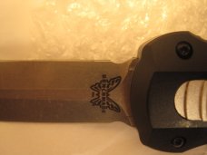 DISCONTINUED BENCHMADE PAGAN OTF D2 STEEL NIB