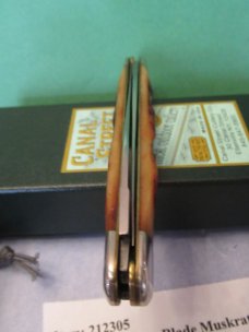 Canal Street Amber Stag Bone Muskrat Item # 212305