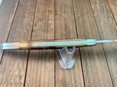 A.G. Russell Texas Toothpick Texas Ranger Commemorative European Red Deer Jigged Bone