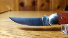 Great Eastern Cutlery Bloodwood Splitback Whittler 380321 New Mint W/Tube & Wax Paper 3 7/8" closed.