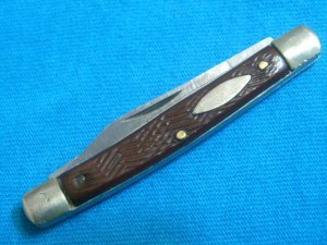 VINTAGE GESCO JAPAN 2 BLADE FOLDING JACK PEN POCKET KNIFE KNIVES OLD