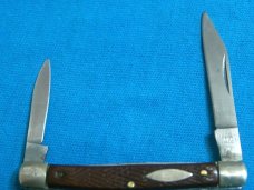 VINTAGE GESCO JAPAN 2 BLADE FOLDING JACK PEN POCKET KNIFE KNIVES OLD