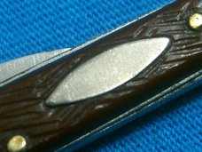 VINTAGE GESCO JAPAN 2 BLADE FOLDING JACK PEN POCKET KNIFE KNIVES OLD
