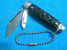 VINTAGE IMPERIAL PROV USA EQUAL END CIGAR JACK FOLDING POCKET WATCH FOB KNIFE KNIVES OLD