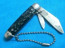 VINTAGE IMPERIAL PROV USA EQUAL END CIGAR JACK FOLDING POCKET WATCH FOB KNIFE KNIVES OLD