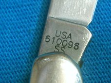 CASE XX SS USA 610096 RED JIGGED BONE SMALL TINY TOOTHPICK JACK POCKET KNIFE KNIVES