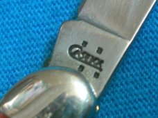 CASE XX SS USA 610096 RED JIGGED BONE SMALL TINY TOOTHPICK JACK POCKET KNIFE KNIVES