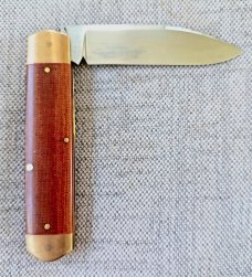 K'roo Equal End Spear..Rwl34...3.75" closed..Tufnol Scales..Special Tree Frog Shield..filework..New 