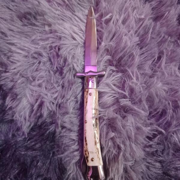 CRAZY GOOD PRICE  Italian 7 1/4" 18cm Swing Guard "Medici" w/ Stag & Dagger Blade
