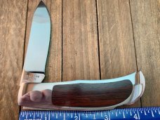 Paragon Inter Frame Lockback Cocobolo and Stainless Steel Seki Japan Made 