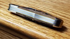 Great Eastern Cutlery Genuine Sambar Stag 2 Blade Jack Knife 062219 New/Mint with Tube and Wax Paper