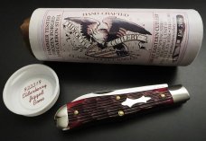 Great Eastern Cutlery #92 Eureka Jack Elderberry Jigged Bone GEC 922219