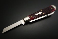Great Eastern Cutlery #92 Eureka Jack Elderberry Jigged Bone GEC 922219