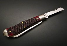 Great Eastern Cutlery #92 Eureka Jack Elderberry Jigged Bone GEC 922219